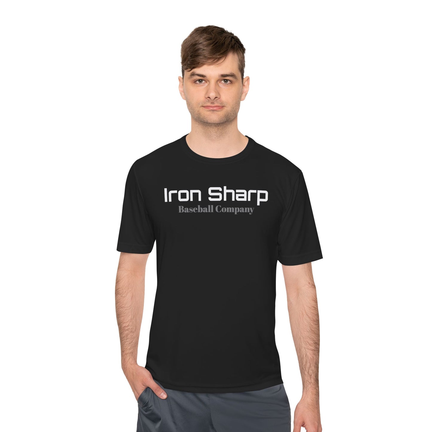 Dirtbag's baseball Iron Sharp T-shirt
